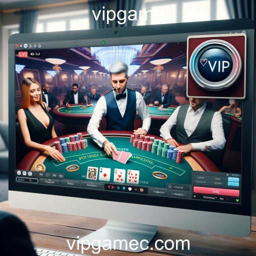 A Emoção do Live Casino no VIPGame